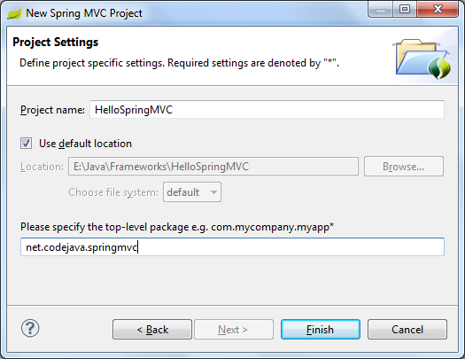 Spring MVC beginner tutorial with Spring Tool Suite IDE